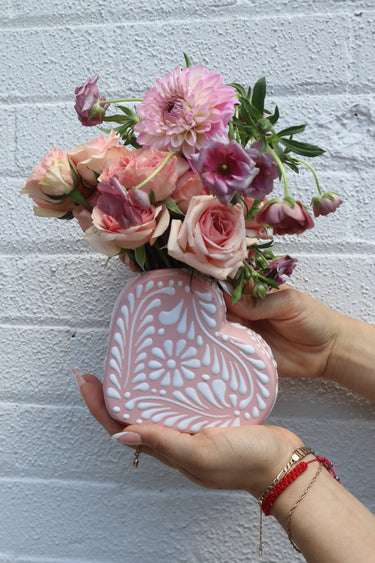 Corazón Vase (Pink)