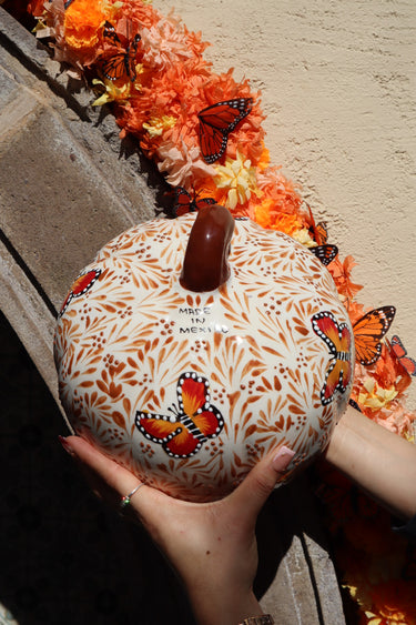 Tierra Cálida | Handmade Mexican Ceramic Pumpkin