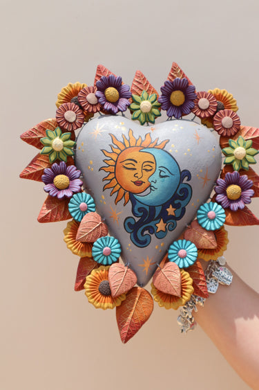 Corazón Sol y Luna 🌛🌞