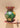 Guerrero Flower Vase (Small) – Brown Base | Hand-Painted in Guerrero, Mexico