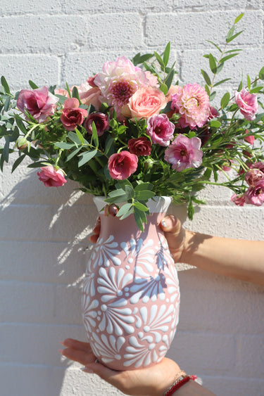 Flores de Guanajuato Vase (Pink)