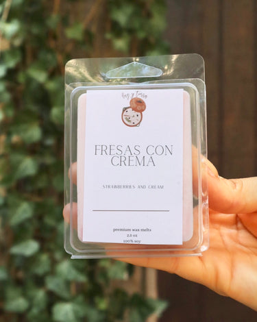 Fresas con Crema Wax Melt