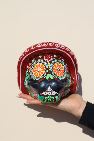 Pancho Calavera - Brown Base (Decorative Figurine) | Dia de Muertos