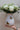 Puebla Talavera Monarch Butterly Vase (Cream)