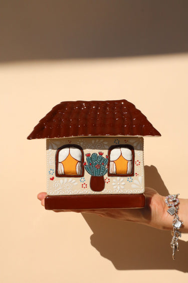 PREORDER - 12-15 WEEK WAIT TO SHIP OUT — Pueblito Casita (Pillars - Cream)