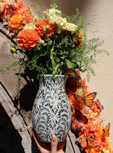 Cielo Antiguo | Handmade Mexican High-Fired Ceramic Vase