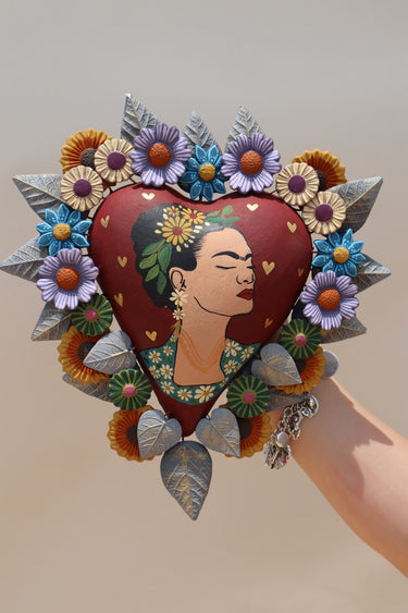 Corazón Frida (Red) ❤️