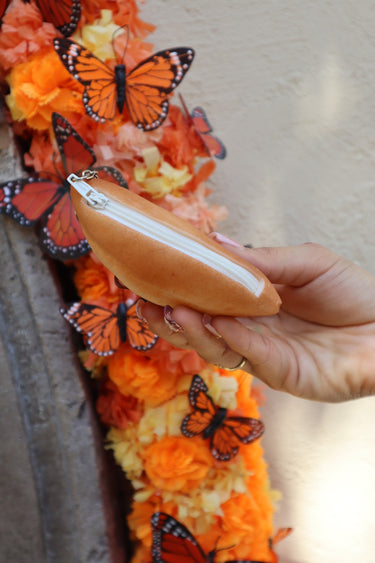 Mexican Bread Bolillo Coin Purse