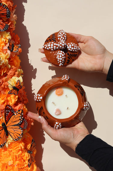 PREORDER: Pan de Muerto Candle (Dark) (7-8 weeks to ship)