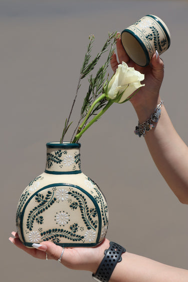 Mexico Tequilero (Green Flowers)