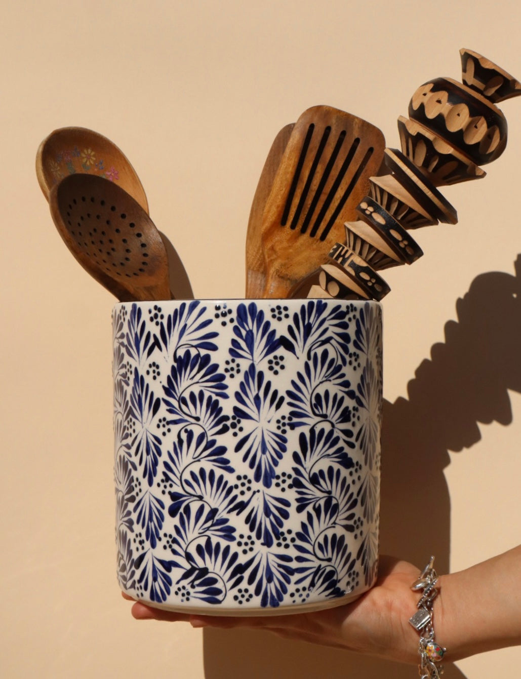 Utensil Holder (Cielo Antiguo) 💙