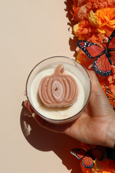 Mexican Pumpkin Patch Glass Jar | Fall Inspired Candle
