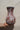 Mexican Brown w White Rim Vase