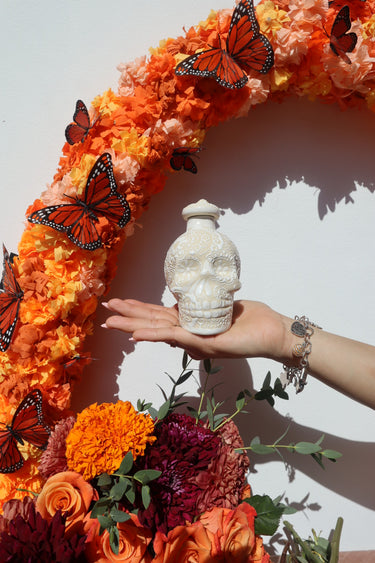 Tequilero White Skull (Mini)