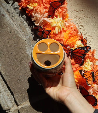 Sol y Vida | Handmade Mexican Ceramic Toothbrush Holder