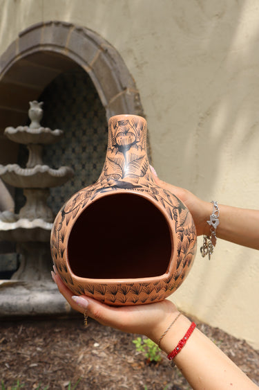 Michoacán Chimenea - Neutral / Salmon