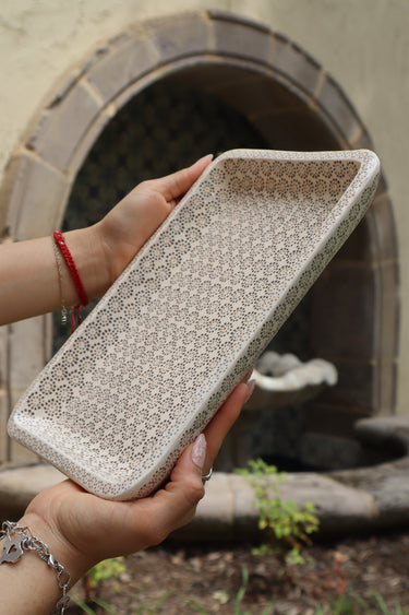 Michoacán Tray - White