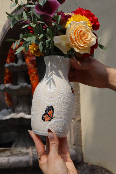 Mini Alma y Monarcas Vase 🤍