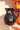 Puebla Talavera Pitcher (Black & Monarch Butterflies)