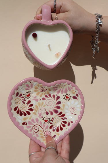 Amor Heart (Plate & Mug Set)