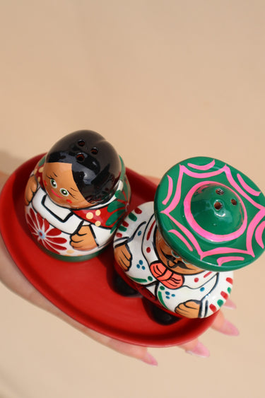 Pancho & Maria Mexican Salt/Pepper Shaker Set