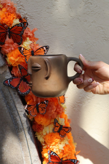 Barro Café Rostro Mug | Handmade in Oaxaca, Mexico