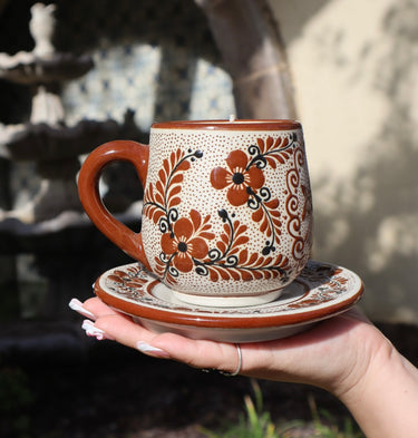 Canela | Mug & Plate Candle Set | Handmade in Mexico
