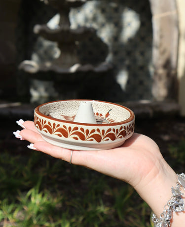 Canela | Ceramic Incense & Ring Holder | Handmade in Mexico