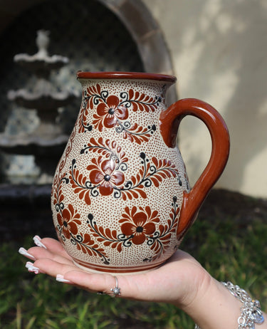 Canela | Ceramic Jarra Pitcher | Handmade in Mexico