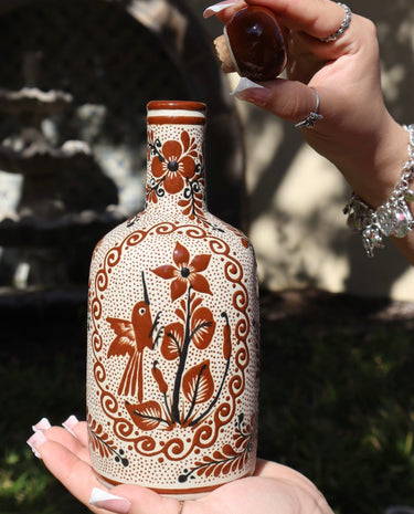 Canela | Hand-Painted Ceramic Tequilero | Handmade in Mexico