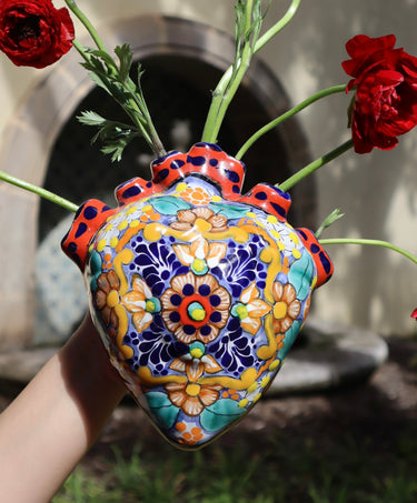 Talavera Corazón Wall Hanging (Multi-Colors) (Heart)
