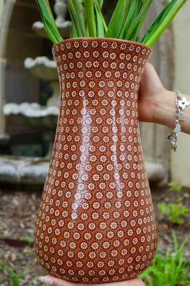 Michoacan Vase Brown - Style A