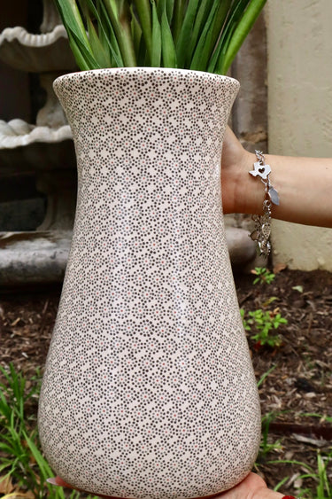 Michoacan Vase White/Cream - Style C
