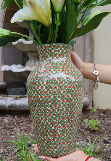 Michoacan Vase Green - Style E